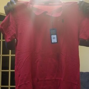 Polo Custom Fit Mesh Shirt